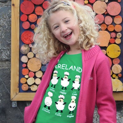 Happy Sheep Ireland Kids T-Shirt